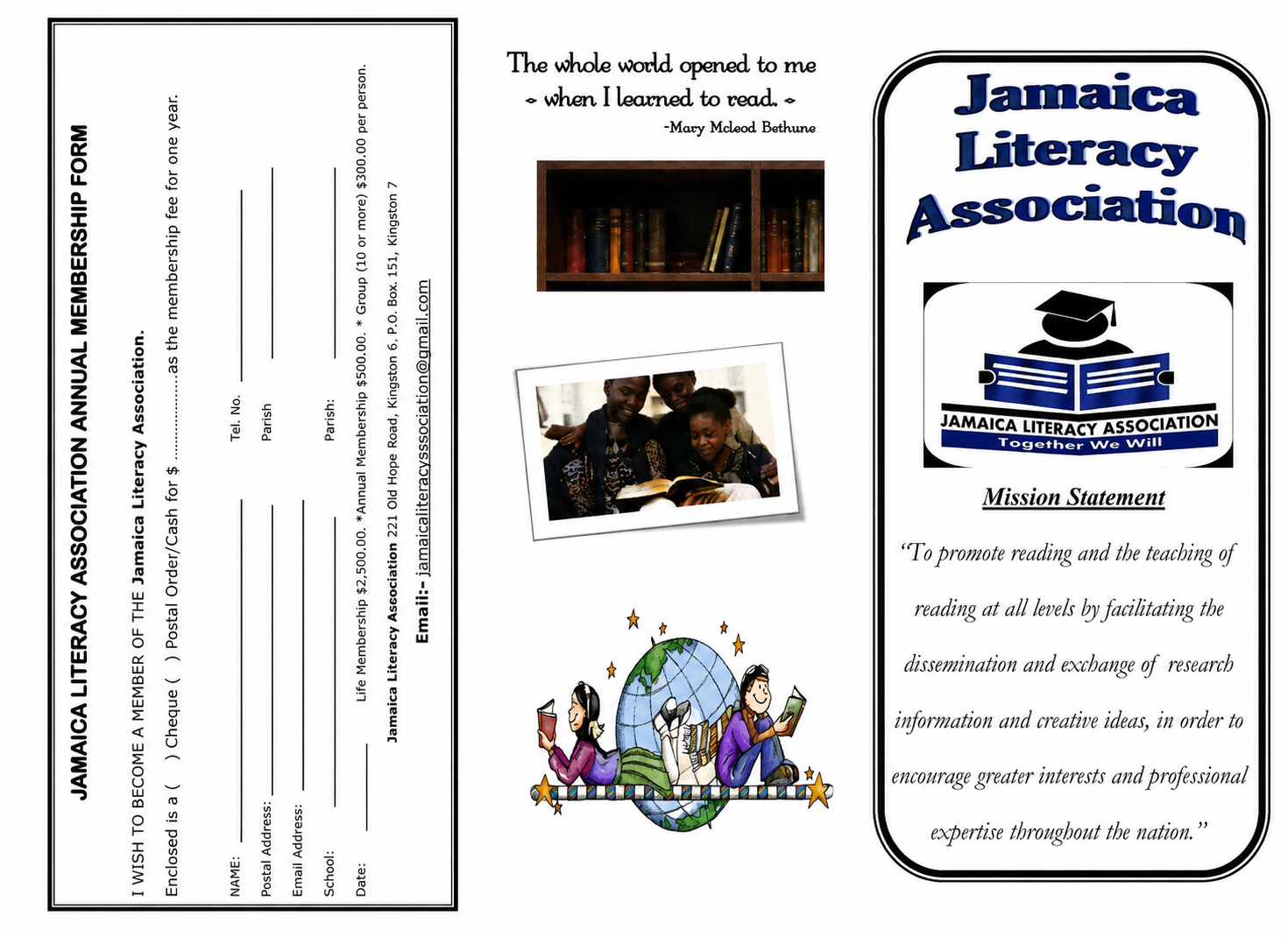 Jamaica Literacy Association exhibitor image 1